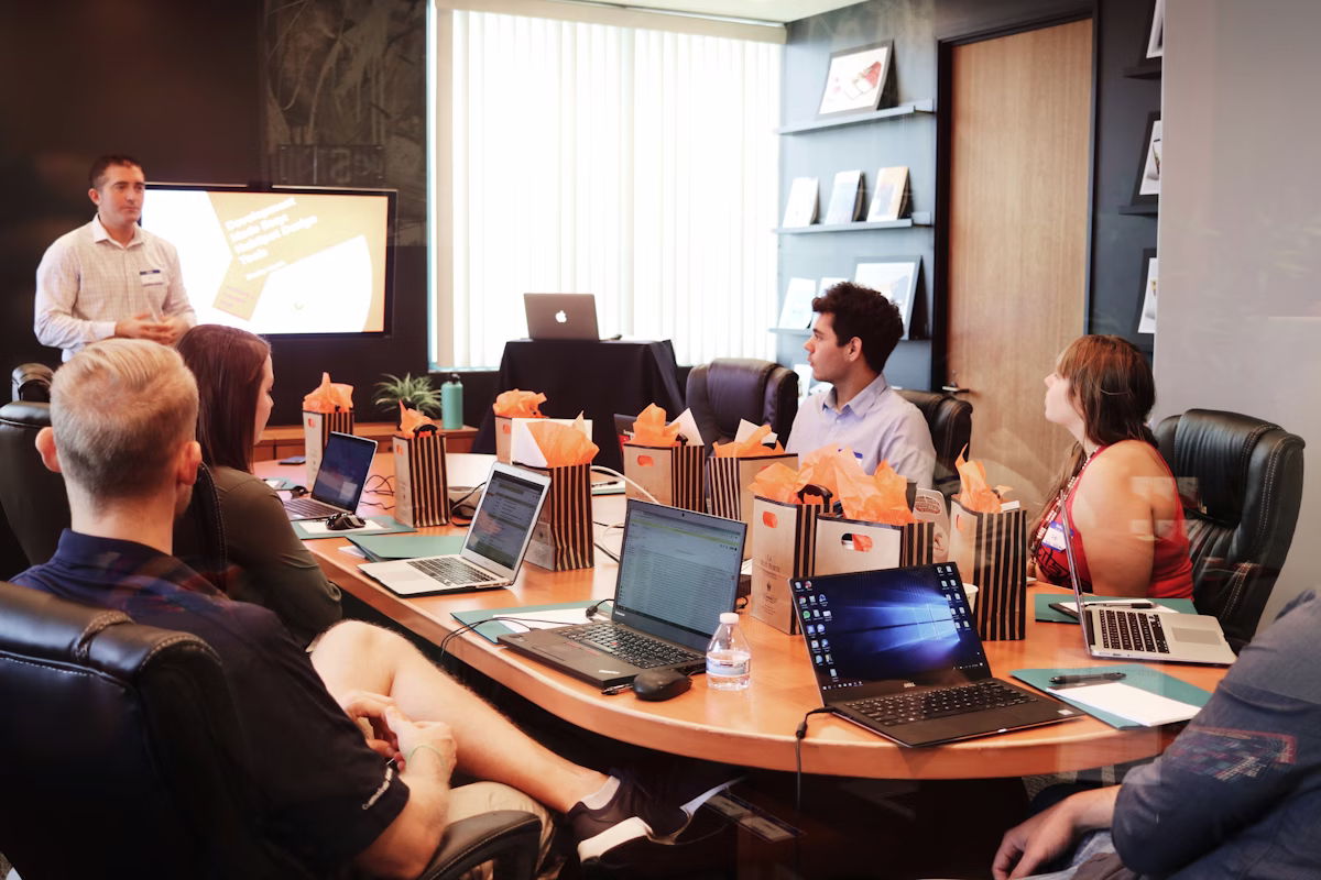 Business outsourcing team collaboration
